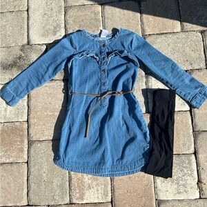 Carter's Blue Denim Dress Size 5